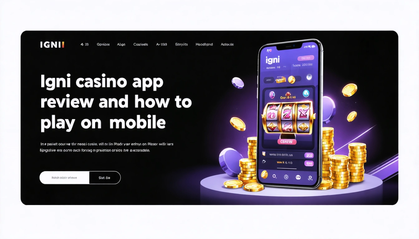 Igni casino app review and how to play on mobile